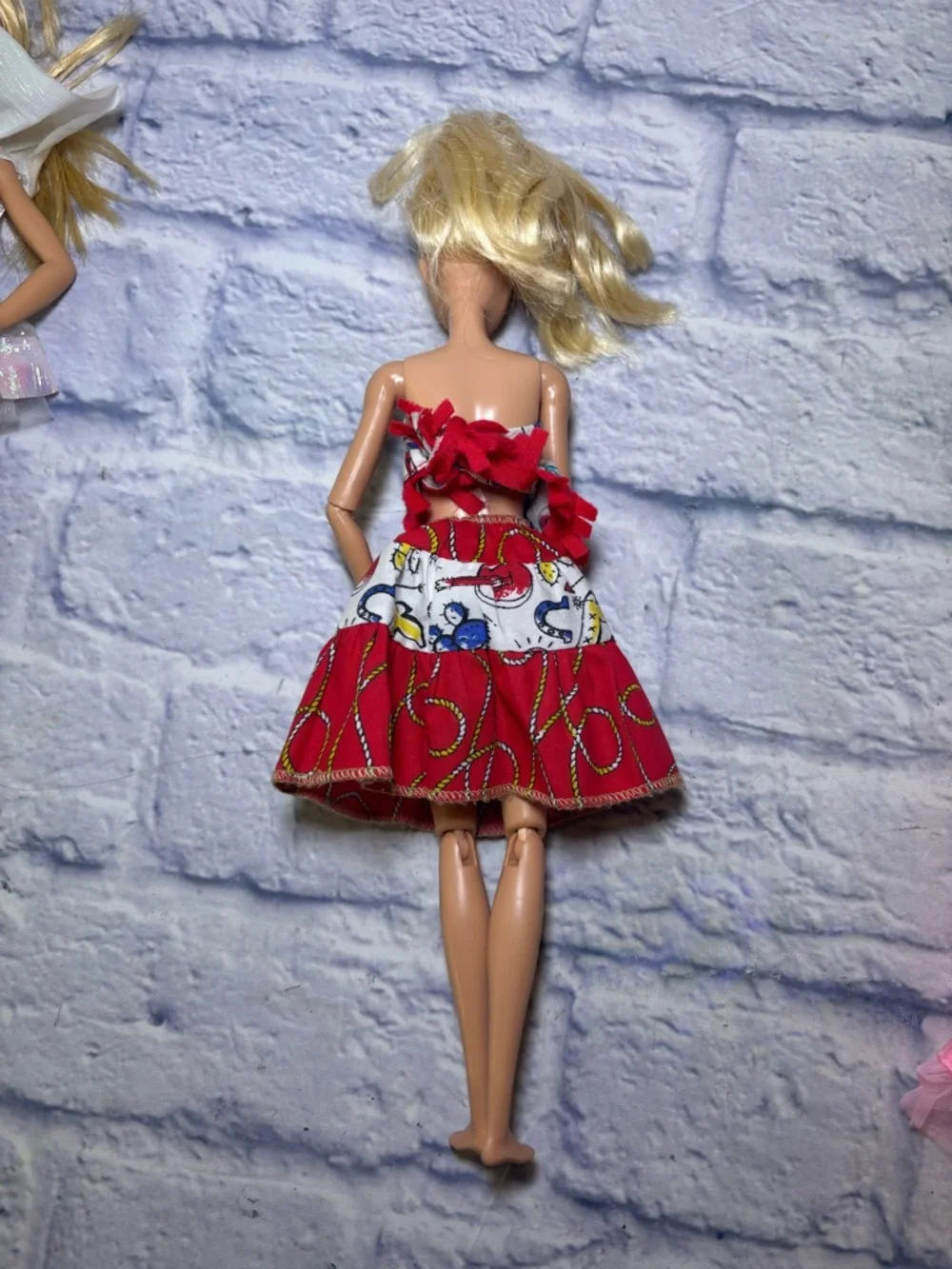 4  Mattel Barbie & Misc Dolls Rainbow Hair Secret Hearts Barbie